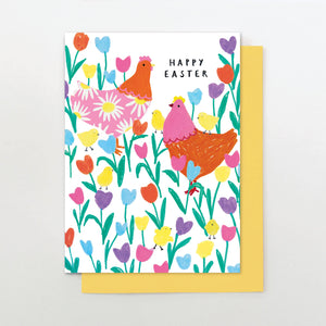 Easter Chickens Card