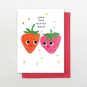 Berry Much Love Card