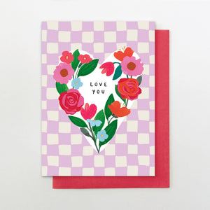 Heart Wreath Card