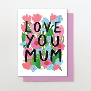Mum Floral Card